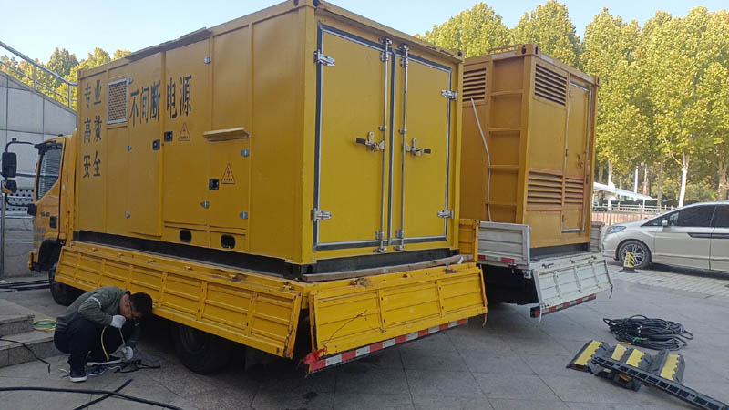 望城柴油发电机组和UPS电源配合使用时的注意事项